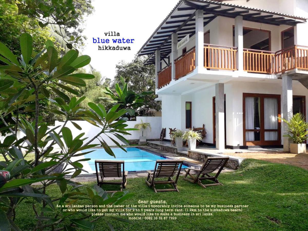 Blue Water Hikkaduwa Villa ภายนอก รูปภาพ